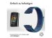 iMoshion Nylonarmband für das Fitbit Charge 5 / Charge 6 - Größe L - Dunkelblau