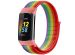 iMoshion Nylonarmband für das Fitbit Charge 5 / Charge 6 - Größe L - Rainbow