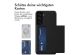 iMoshion ﻿Backcover mit Kartenfach für das Samsung Galaxy S21 - Schwarz