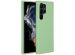 Accezz Liquid Silikoncase für das Samsung Galaxy S23 Ultra - Grün