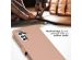 Selencia Echtleder Klapphülle für das Samsung Galaxy A54 (5G) - Dusty Pink