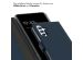 Selencia Echtleder Klapphülle für das Samsung Galaxy A54 (5G) - Blau