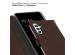 Selencia Echtleder Klapphülle für das Samsung Galaxy A54 (5G) - Braun