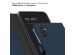 Selencia Echtleder Klapphülle für das Samsung Galaxy A34 (5G) - Blau