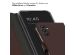 Selencia Echtleder Klapphülle für das Samsung Galaxy A34 (5G) - Braun