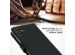 Selencia Echtleder Klapphülle für das Samsung Galaxy A34 (5G) - Schwarz