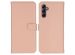Selencia Echtleder Klapphülle für das Samsung Galaxy A14 (5G) - Dusty Pink