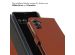 Selencia Echtleder Klapphülle für das Samsung Galaxy A14 (5G) - Hellbraun