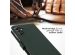 Selencia Echtleder Klapphülle für das Samsung Galaxy A14 (5G) - Grün