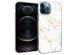 iMoshion Design Hülle für das iPhone 12 (Pro) - White Marble