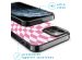 iMoshion Design Hülle für das iPhone 12 (Pro) - Retro Pink Check