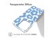 iMoshion Design Hülle für das iPhone 14 Pro - Retro Blue Flowers
