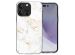 iMoshion Design Hülle für das iPhone 14 Pro Max - White Marble