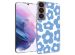 iMoshion Design Hülle für das Samsung Galaxy S22 - Retro Blue Flowers
