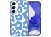 iMoshion Design Hülle für das Samsung Galaxy S23 Plus - Retro Blue Flowers