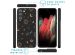 iMoshion Design Hülle für das Samsung Galaxy S21 FE - Black Marble