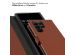 Selencia Echtleder Klapphülle für das Samsung Galaxy S23 Ultra - Hellbraun