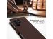 Selencia Echtleder Klapphülle für das Samsung Galaxy S23 Ultra - Braun