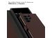 Selencia Echtleder Klapphülle für das Samsung Galaxy S23 Ultra - Braun