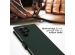 Selencia Echtleder Klapphülle für das Samsung Galaxy S23 Ultra - Grün