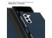 Selencia Echtleder Klapphülle für das Samsung Galaxy S23 - Blau