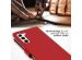 Selencia Echtleder Klapphülle für das Samsung Galaxy S23 Plus - Rot