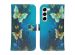 iMoshion Design TPU Klapphülle für das Samsung Galaxy S23 - Blue Butterfly