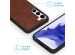 iMoshion Entfernbare 2-1 Luxus Klapphülle für das Samsung Galaxy S23 Plus - Braun
