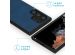 iMoshion Entfernbare 2-1 Luxus Klapphülle für das Samsung Galaxy S23 Ultra - Blau