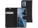 Accezz Wallet TPU Klapphülle für das Motorola Moto E22 - Schwarz