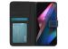 iMoshion Luxuriöse Klapphülle Oppo Find X3 Pro 5G - Dunkelblau