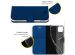 Accezz Wallet TPU Klapphülle für Samsung Galaxy A22 (5G) - Dunkelblau