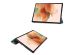 iMoshion Design Trifold Klapphülle Galaxy Tab S8 Plus / S7 Plus / S7 FE 5G - Green Plant