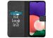 iMoshion Design TPU Klapphülle Galaxy A22 (5G) - Live Laugh Love