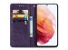 iMoshion Mandala Klapphülle Samsung Galaxy S21 FE - Violett