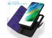 iMoshion Entfernbare 2-1 Luxus Klapphülle Galaxy S21 FE - Violett
