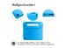 iMoshion Hülle mit Handgriff kindersicher Galaxy Tab A7 Lite - Blau