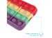 iMoshion Pop It Fidget Toy - Pop It Hülle Samsung Galaxy S9 - Rainbow