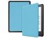 iMoshion Slim Hard Case Sleepcover Klapphülle für das Amazon Kindle 10 - Hellblau