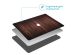 iMoshion Design Laptop Cover MacBook Pro 13 Zoll (2016-2019) - A1708 / A2159 - Dark Brown Wood