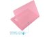 iMoshion Laptop Cover MacBook Pro 13 Zoll (2020) - Rosa