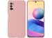 iMoshion Color TPU Hülle für das Xiaomi Redmi Note 10 (5G) - Dusty Pink