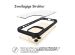 iMoshion Rugged Hybrid Case für das iPhone 12 Pro Max - Schwarz / Transparent