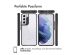 iMoshion Rugged Hybrid Case für das Samsung Galaxy S22 - Schwarz / Transparent