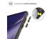 iMoshion Rugged Hybrid Case für das Samsung Galaxy S22 Ultra - Schwarz / Transparent