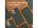 Accezz Premium Leather Slim Klapphülle für das iPhone 12 (Pro) - Grün