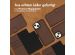Accezz Premium Leather 2 in 1 Klapphülle für das iPhone 13 Mini - Braun