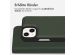 Accezz Premium Leather 2 in 1 Klapphülle für das iPhone 13 Mini - Grün