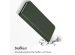 Accezz Premium Leather Slim Klapphülle für das iPhone 13 Pro - Grün