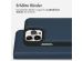 Accezz Premium Leather 2 in 1 Klapphülle für das iPhone 13 Pro Max - Dunkelblau
